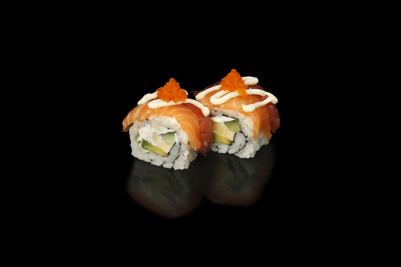 37. Rainbow roll
